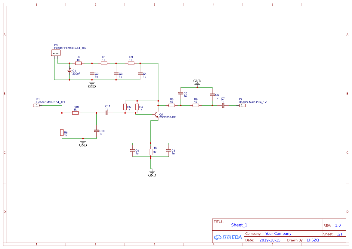 bom              id name designator footprint quantity 1 2sc3357