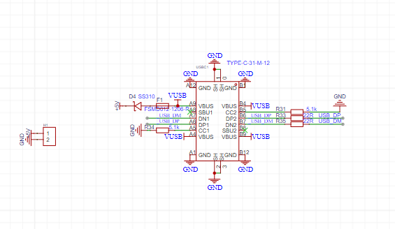 PCB支架原理图