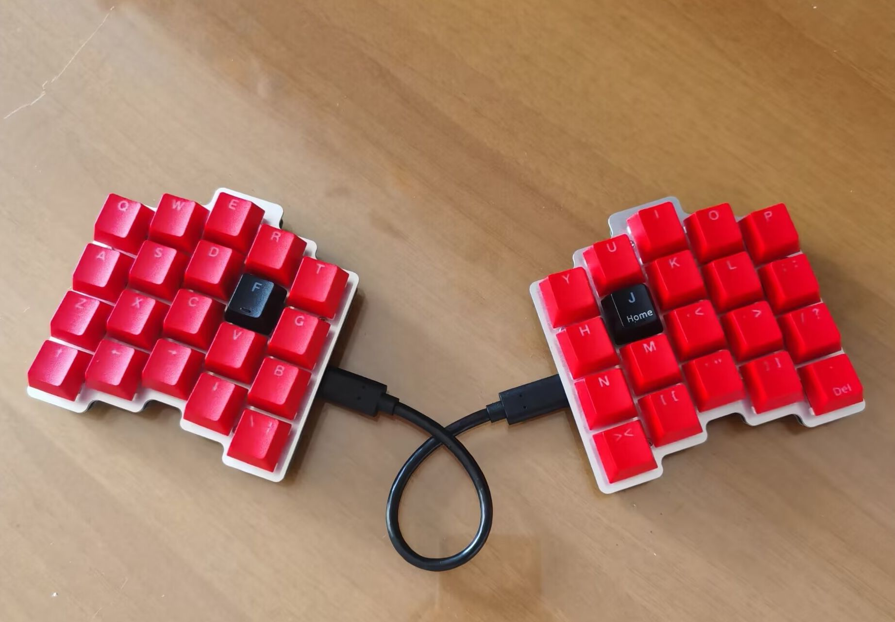 分体键盘X1【STM32F072】