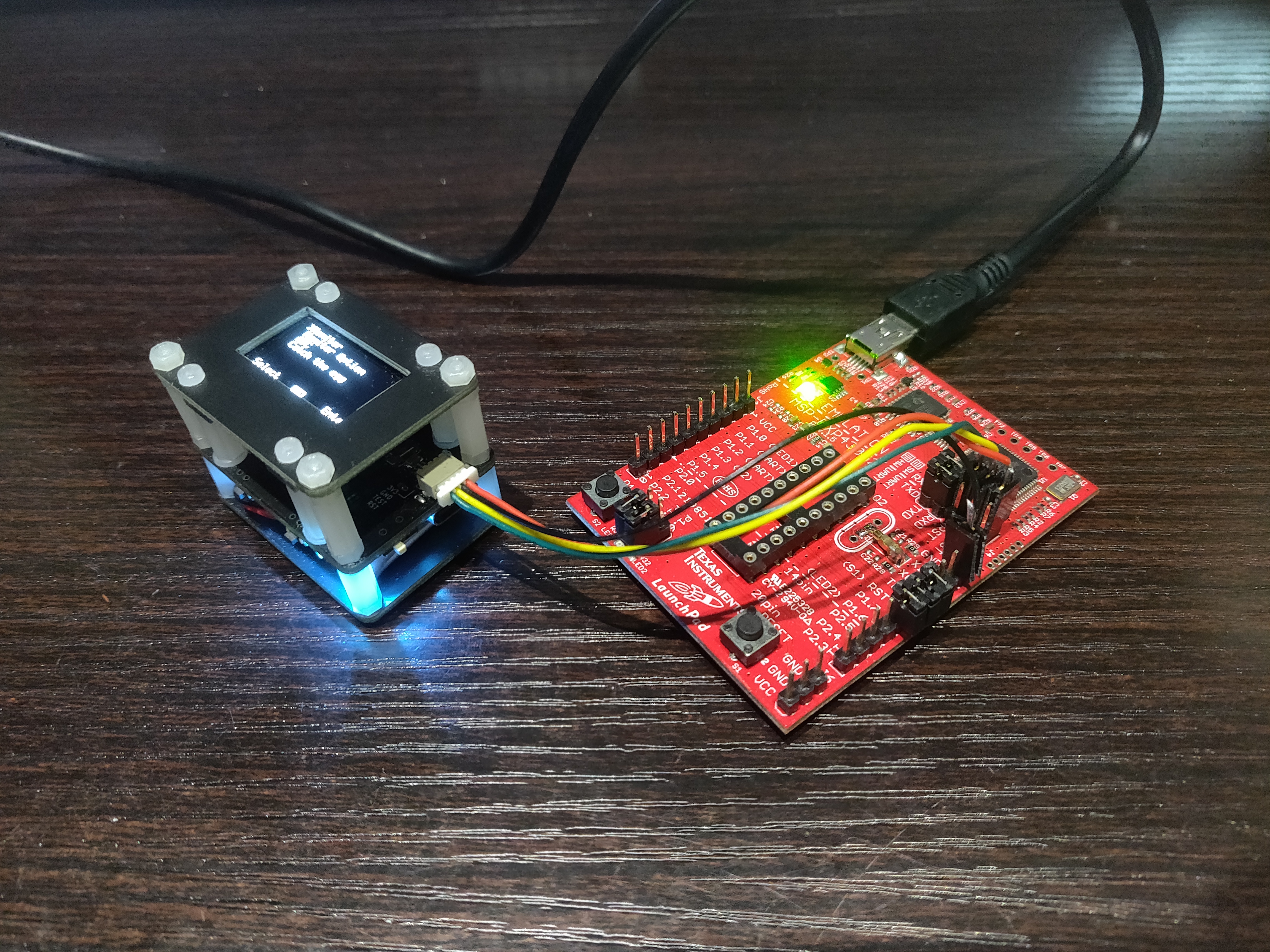 LaunchPad烧录连线