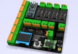 Arduino模块化多路电磁阀控制器