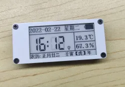 MSP430 2.13寸墨水屏时钟
