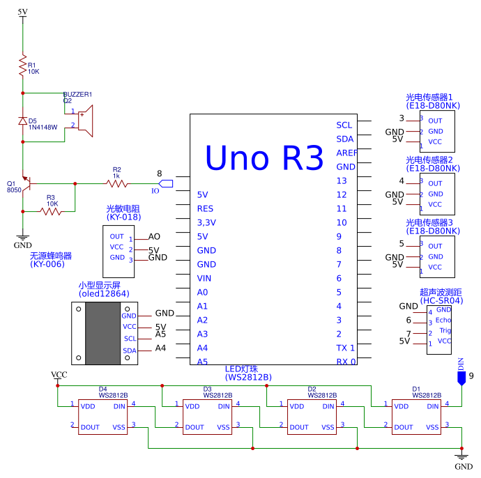 Arduino UNO 资源 - 嘉立创EDA