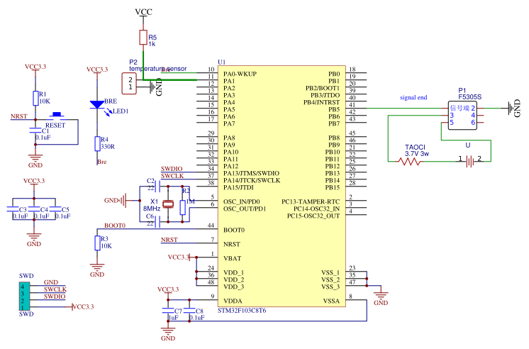 Stm32 blue pill схема