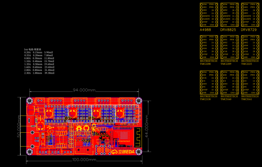 【衍生分支】XBoard E2.0写字机控制器 ESP32 GRBL - 嘉立创EDA开源硬件平台