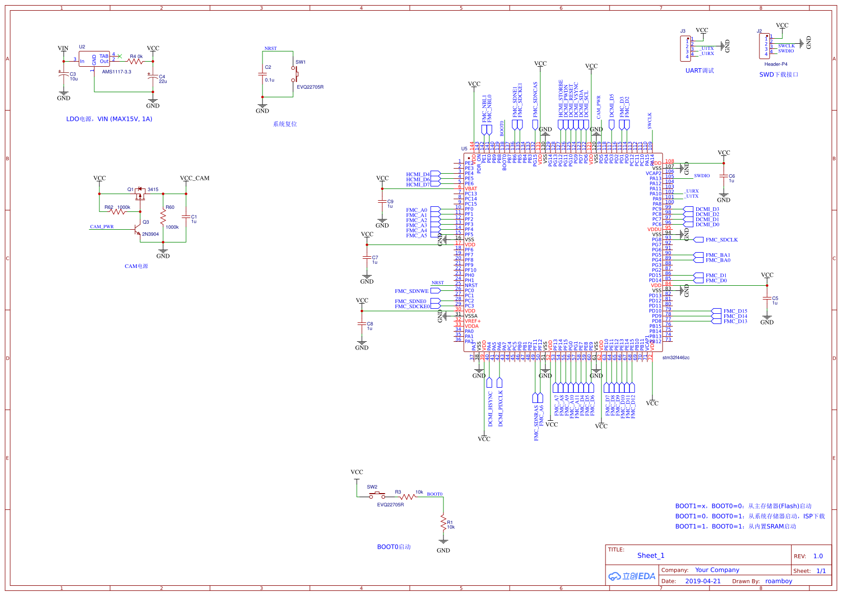 stm32f446-iot - 嘉立创EDA开源硬件平台