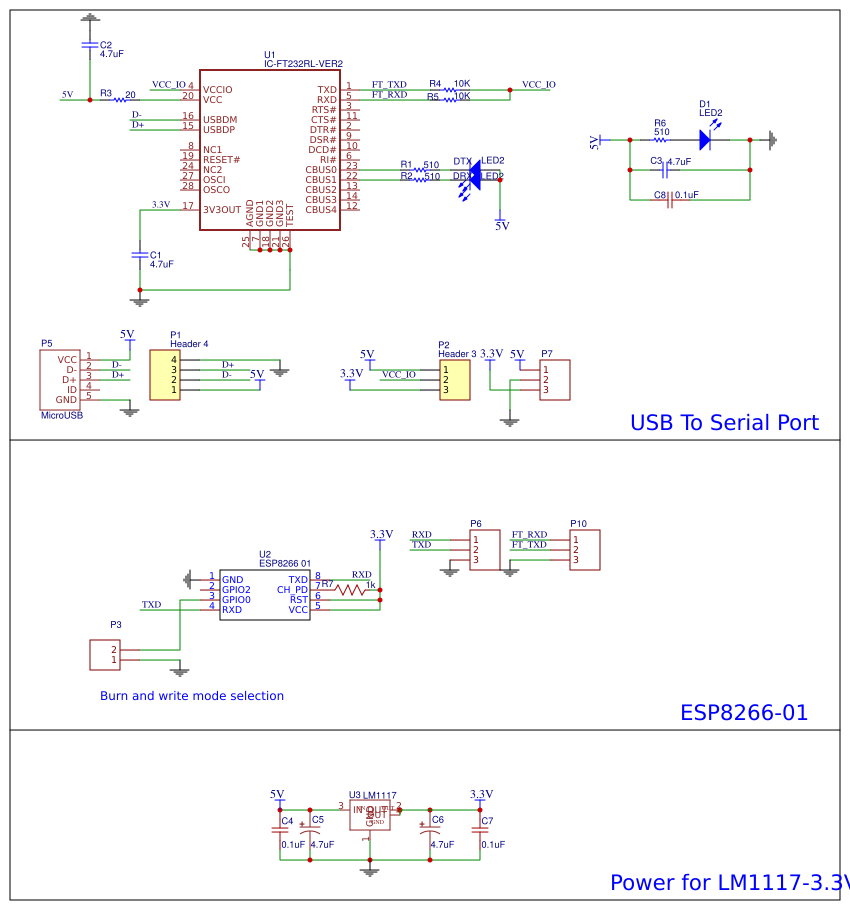ESP8266-01 copy - 嘉立创EDA开源硬件平台
