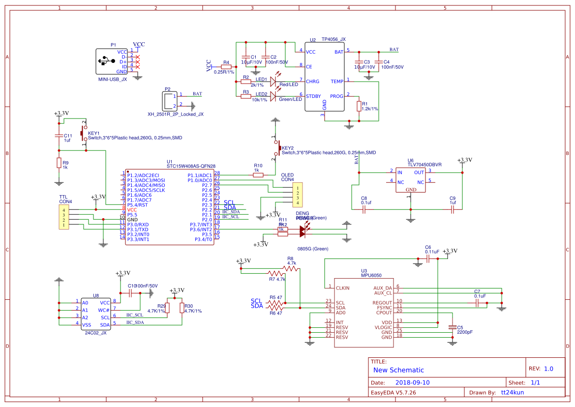 【创意PCB】基于stm32的平衡小车 - 立创EDA