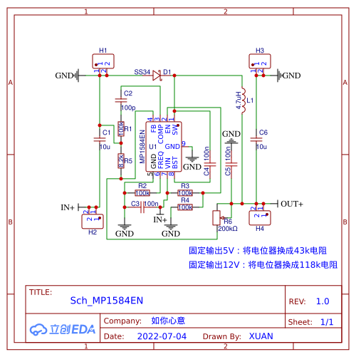 mp1584en电路图图片