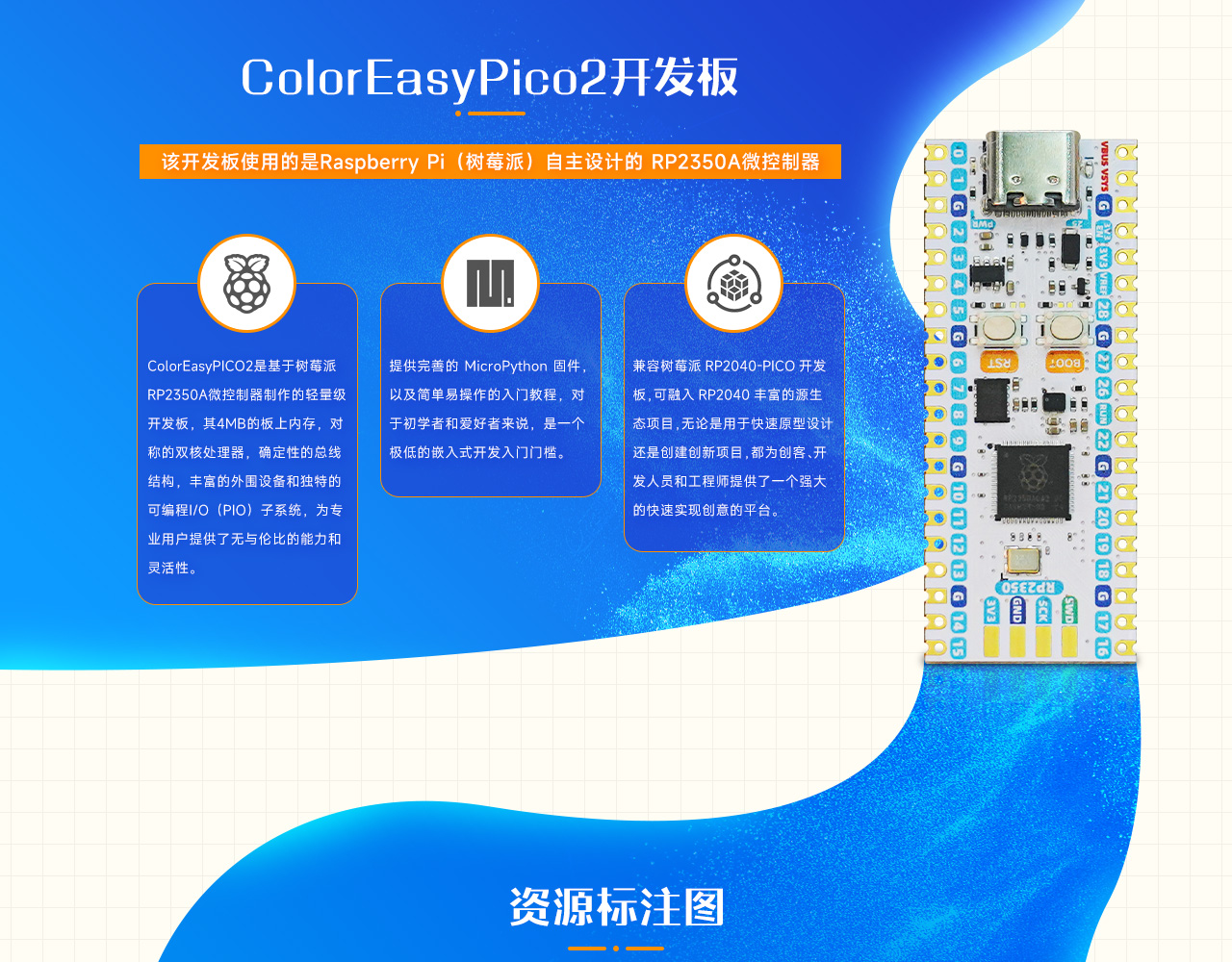 立创·ColorEasyPico2开发板