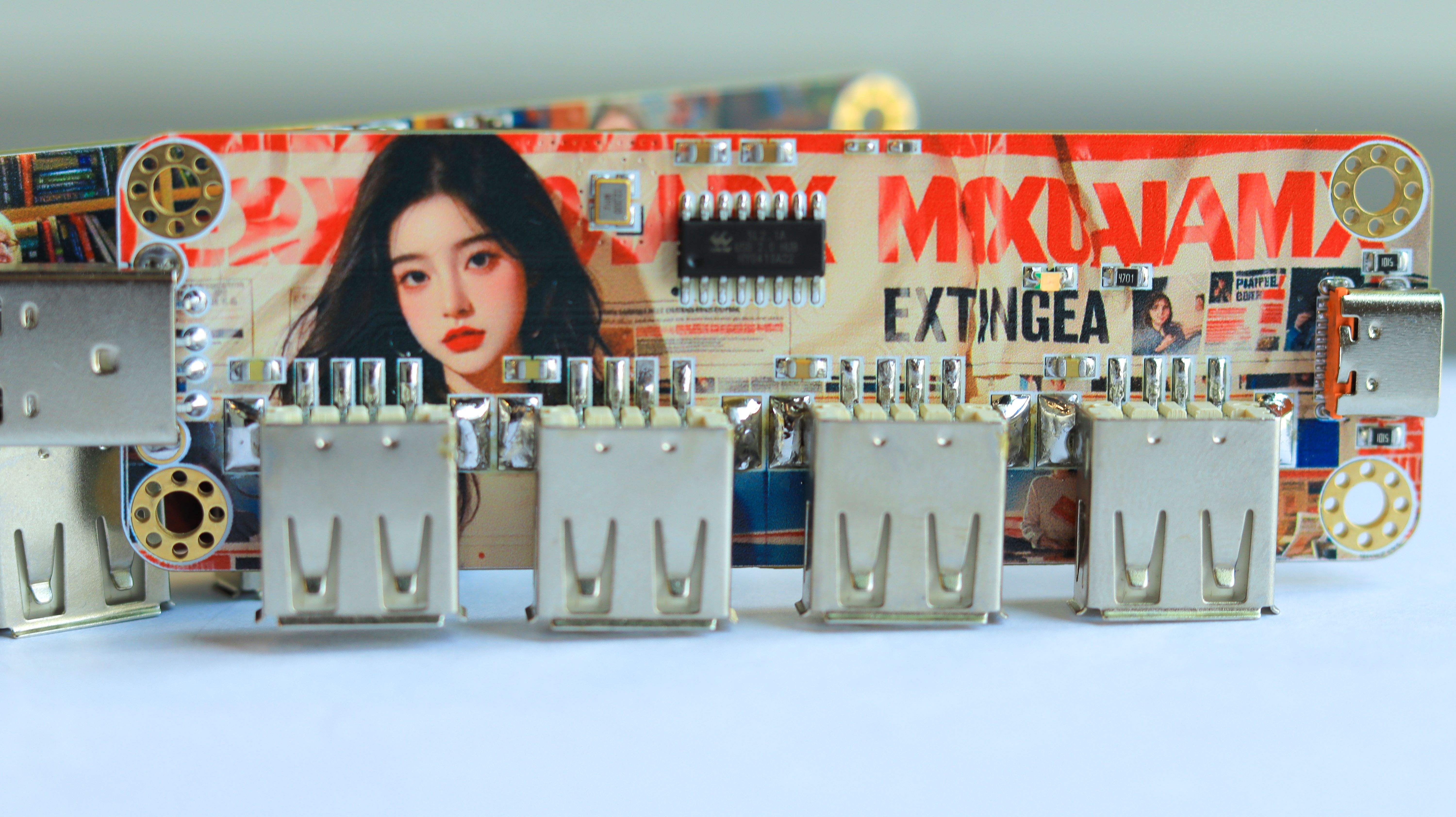 USB2.0_ Color screen printing OSHWLab