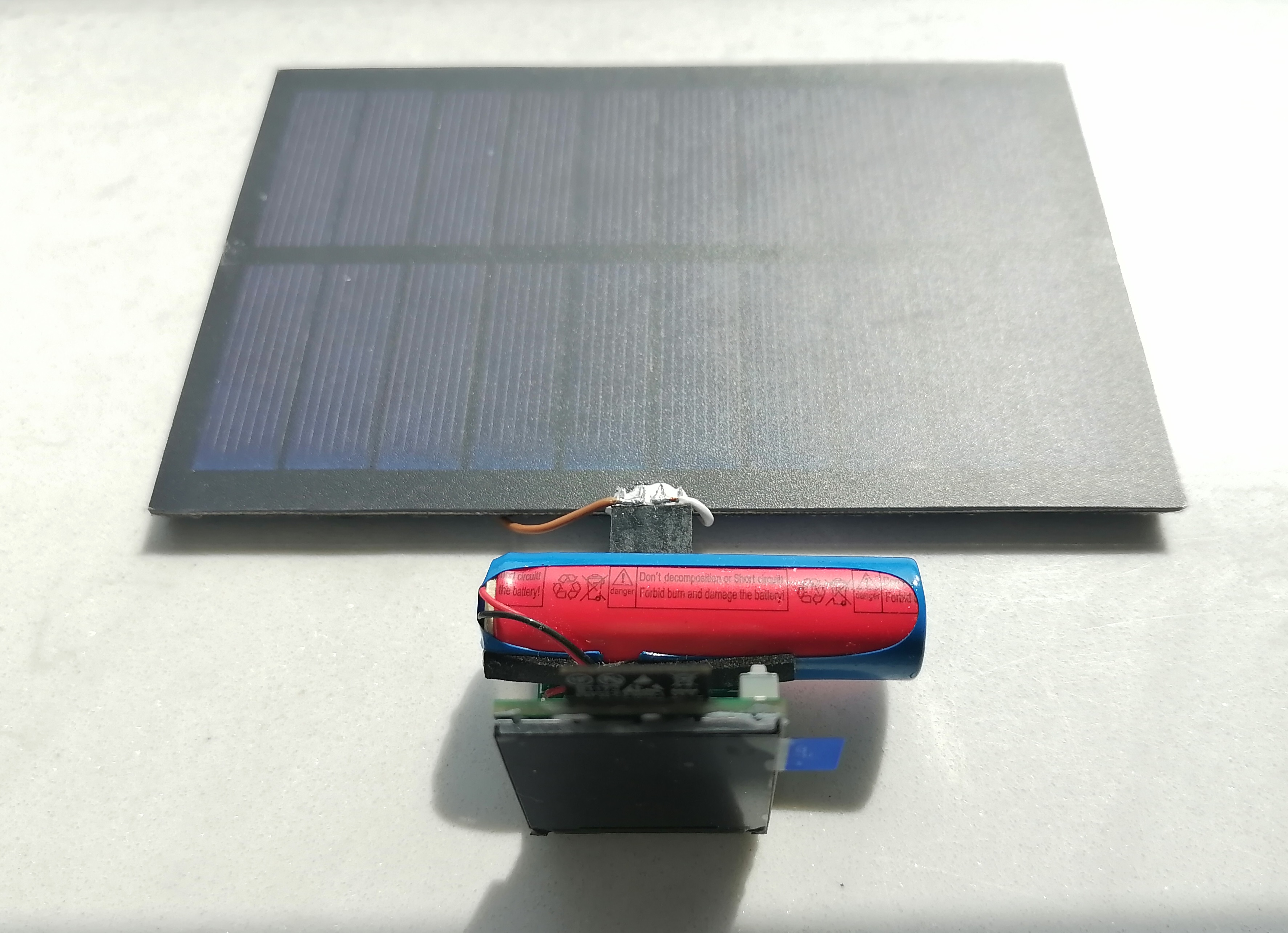 太阳能电池板充电