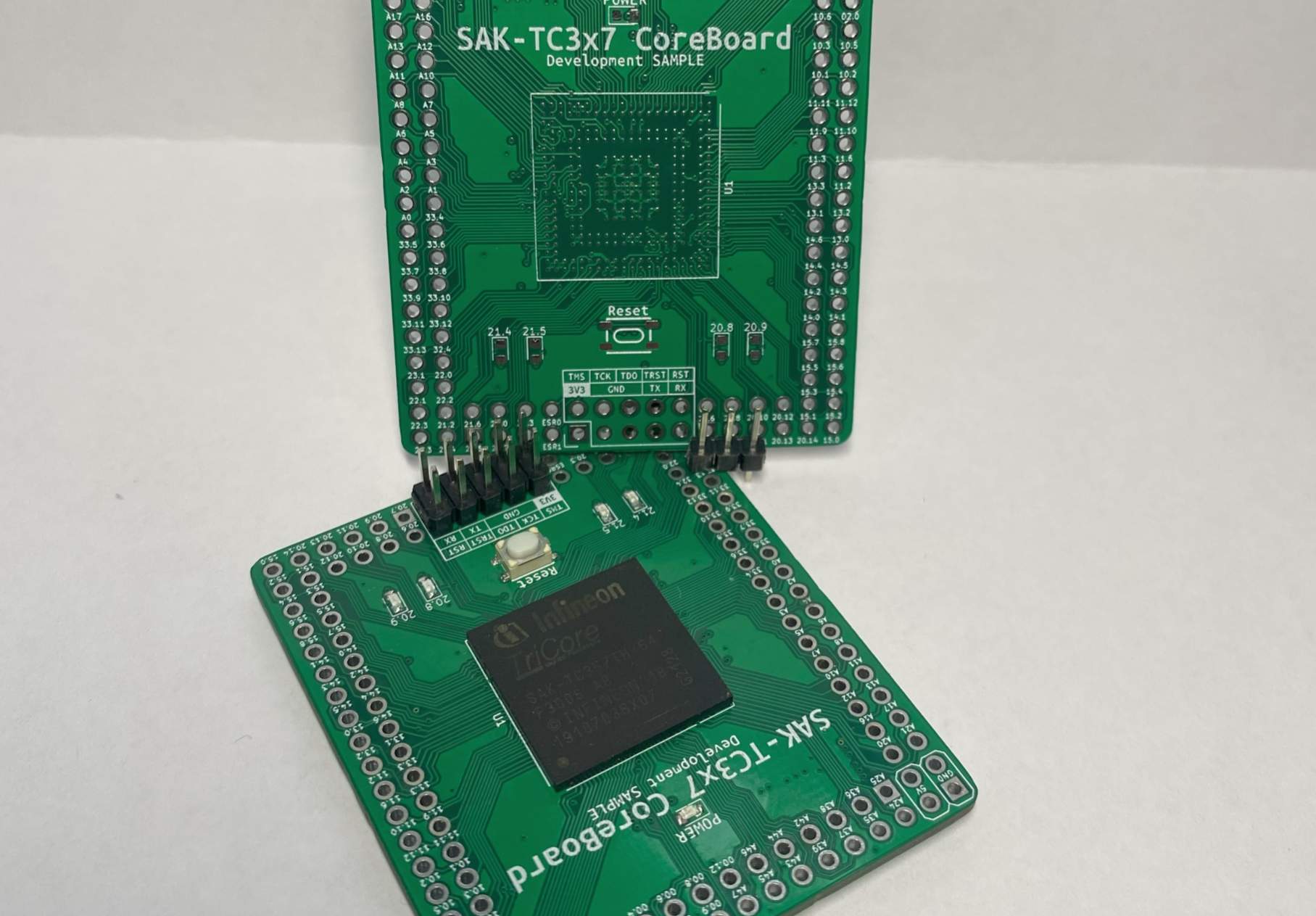 中国骨董 桃核 智能车英飞凌TC3x7核心板- 立创开源硬件平台