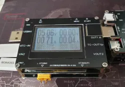 STC8H3K64S2制作12864LCD双路电压电流容量表