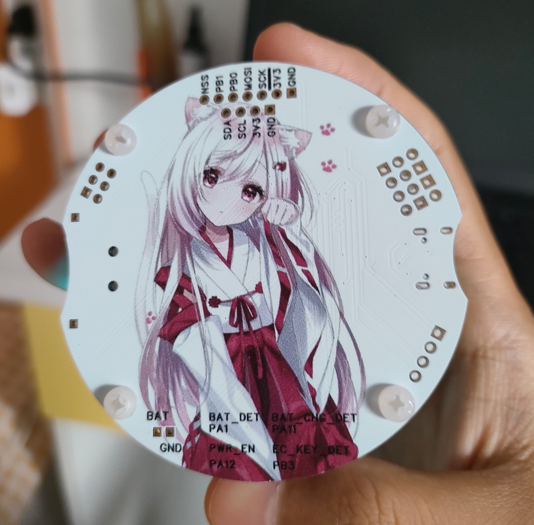 背面