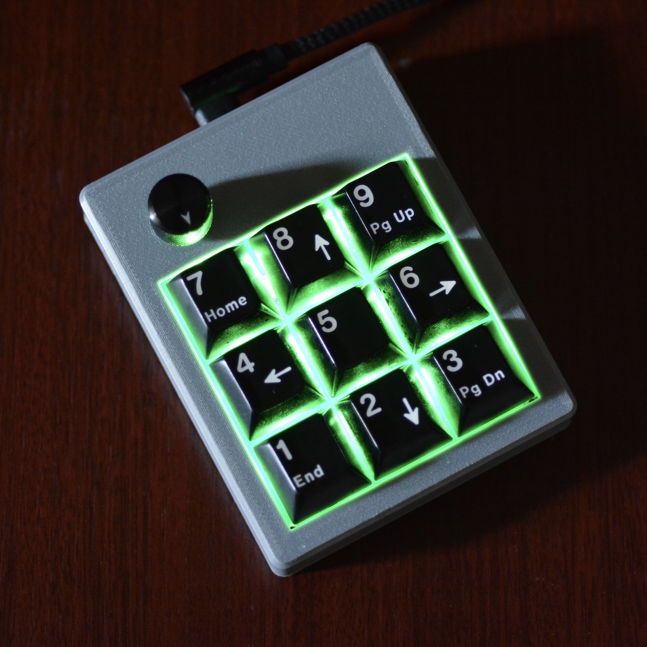 旋钮9键小键盘