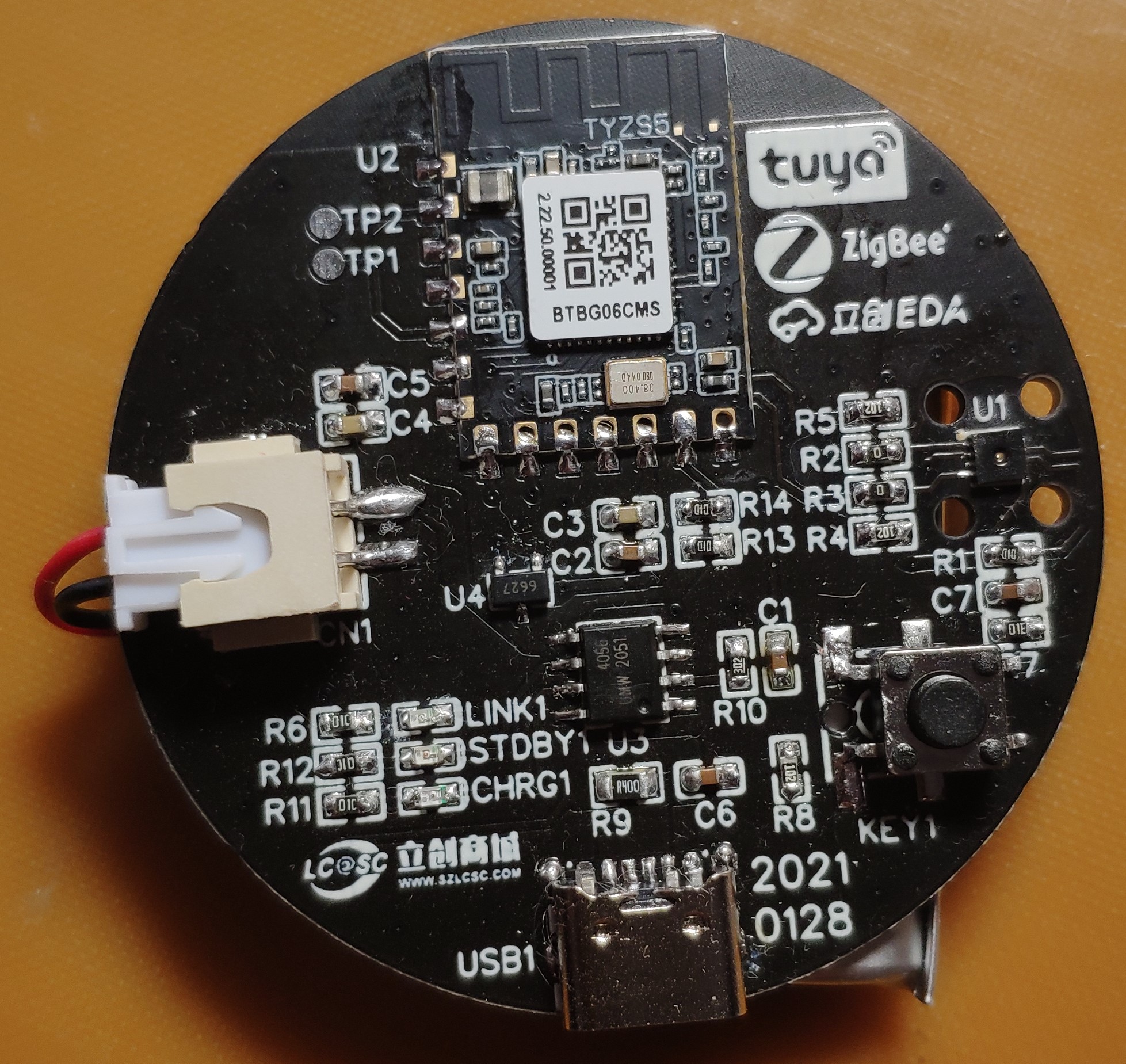 涂鸦智能涂鸦zigbee温湿度传感器471069r