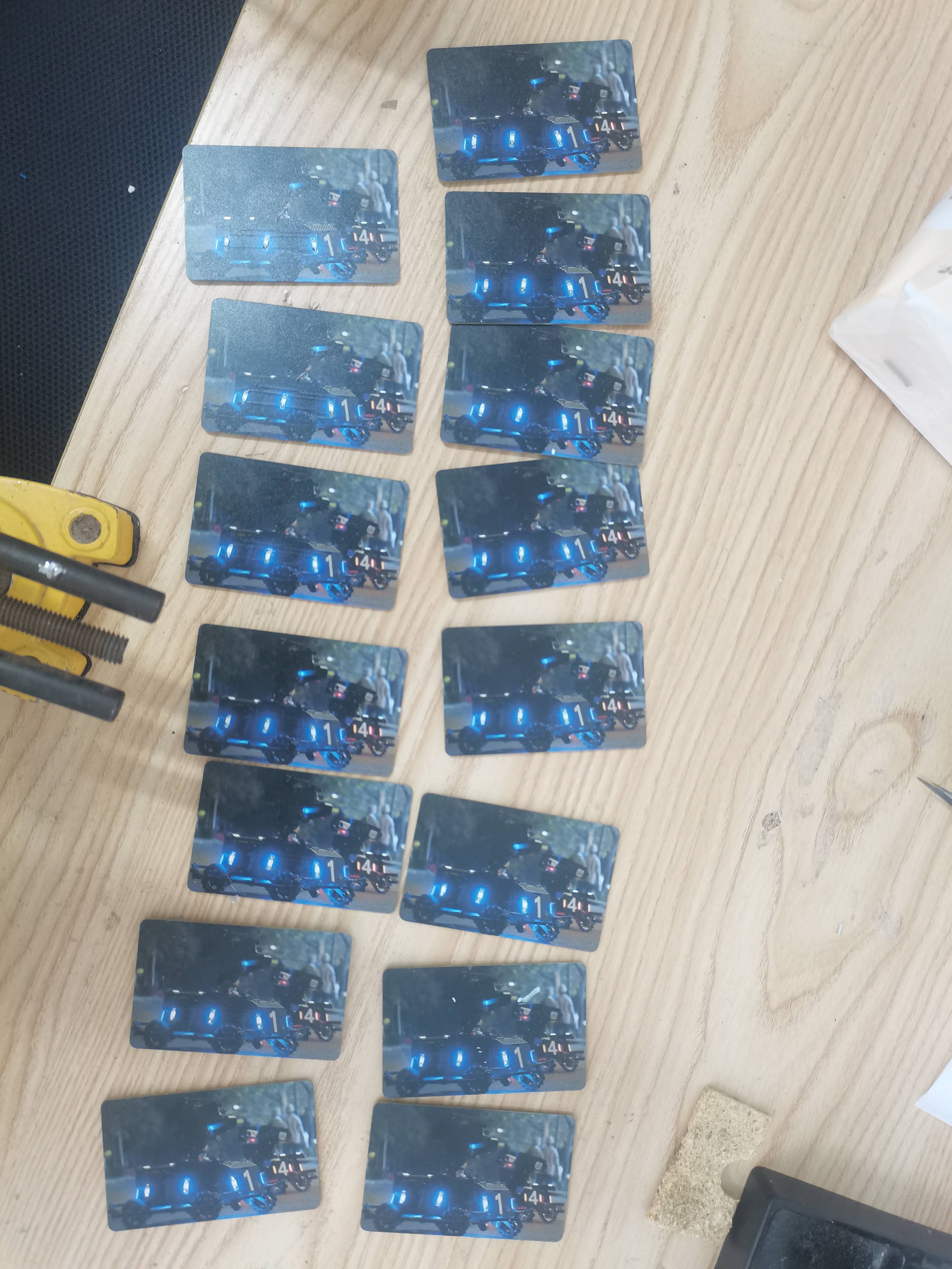 刷出来背面实拍