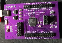 STC32G12K128最小系统