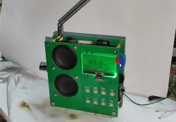 si4844 机械调谐 数字显示全波段收音机
