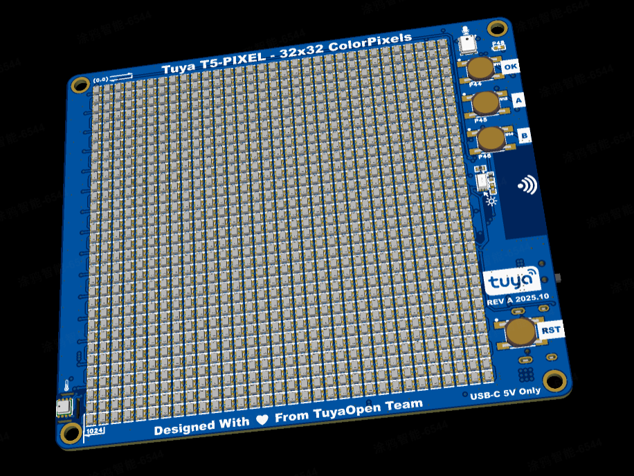 Tuya T5AI Pixel 硬件展示