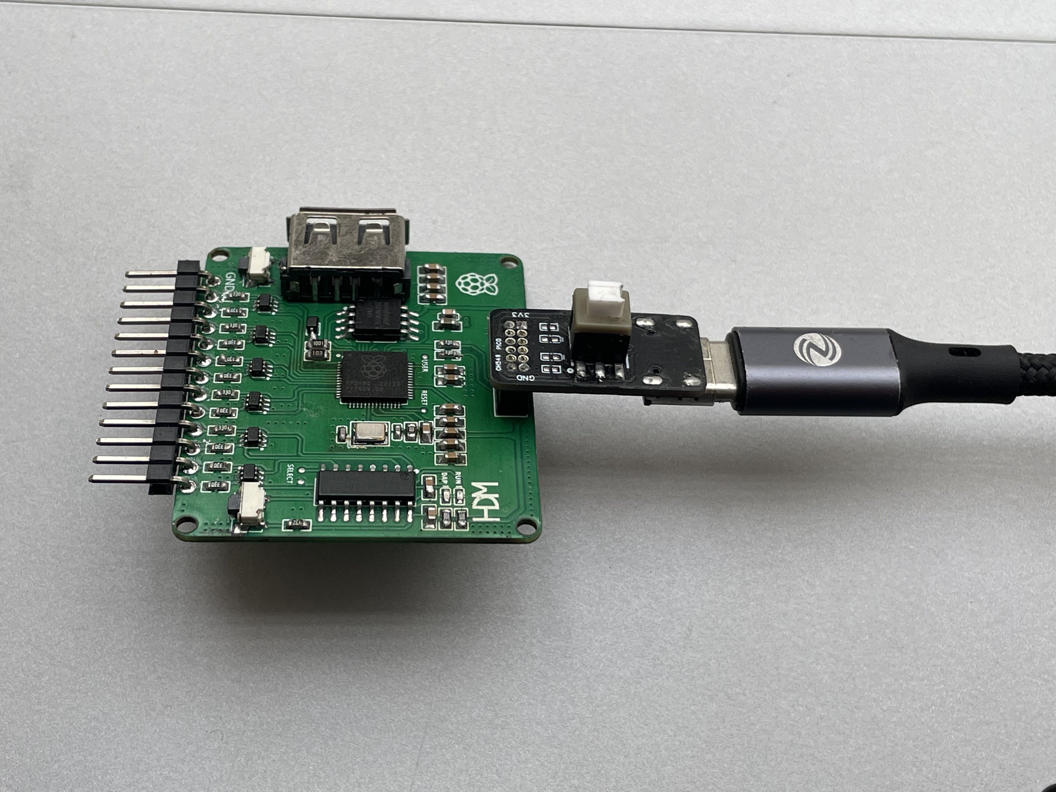 Exlink信号板烧录小板