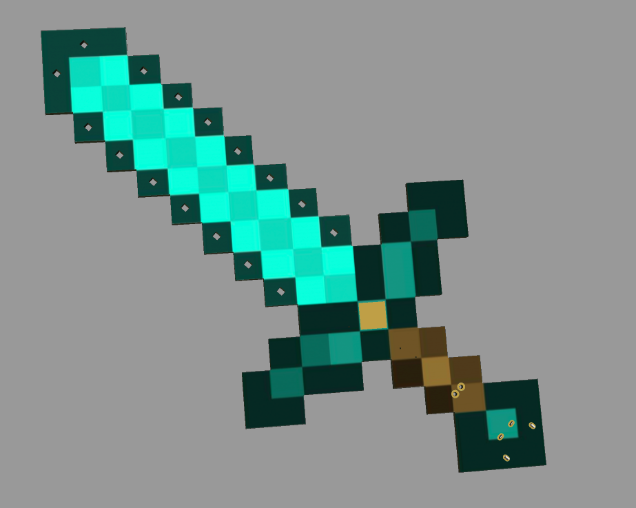 钻石剑效果仿真图