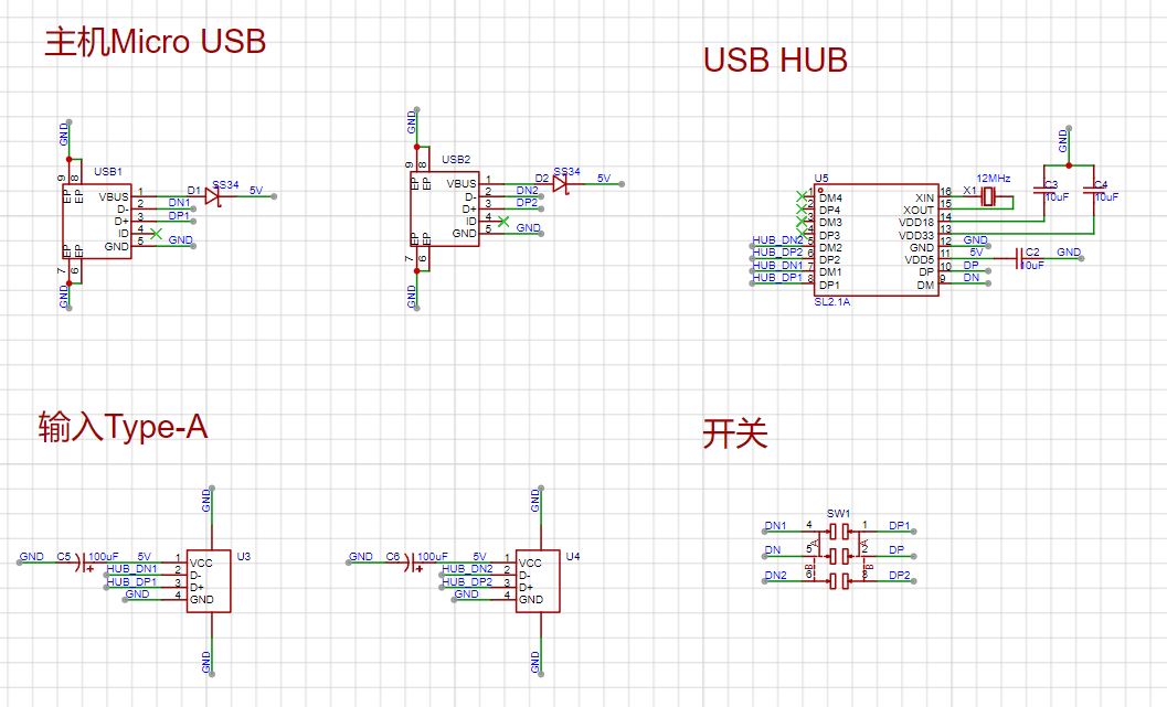 #第十届立创电赛#极简两路USB切换器 - 立创开源硬件平台