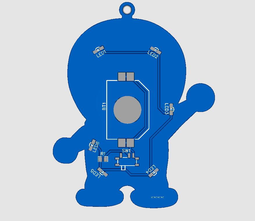 哆啦a梦pcb板 - 嘉立创eda开源硬件平台