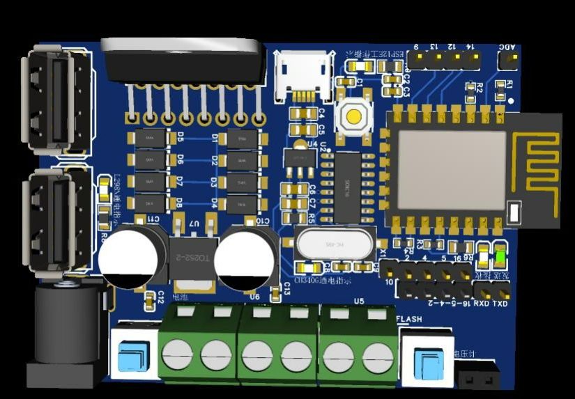 ESP8266远程遥控车 - 嘉立创EDA开源硬件平台