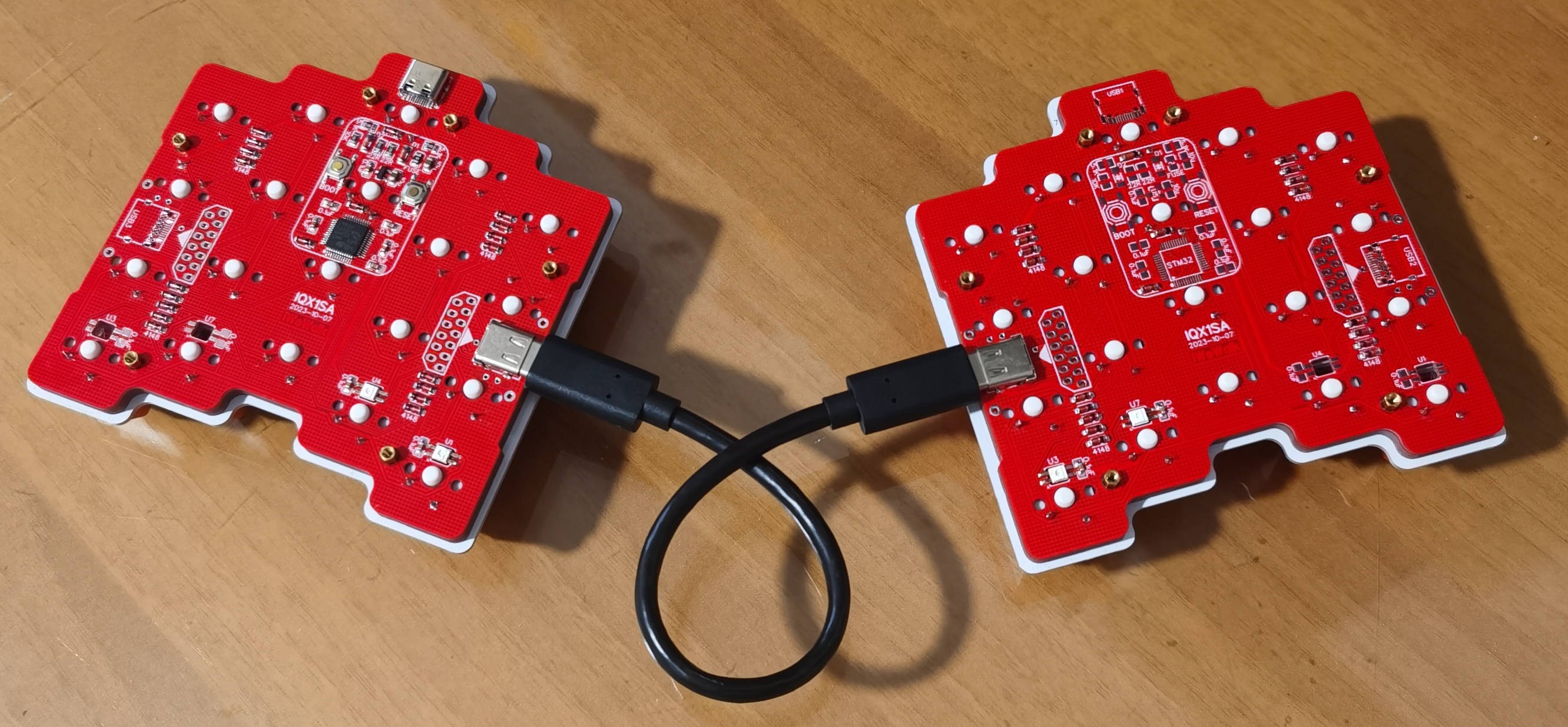 分体键盘X1【STM32F072】 - 立创开源硬件平台