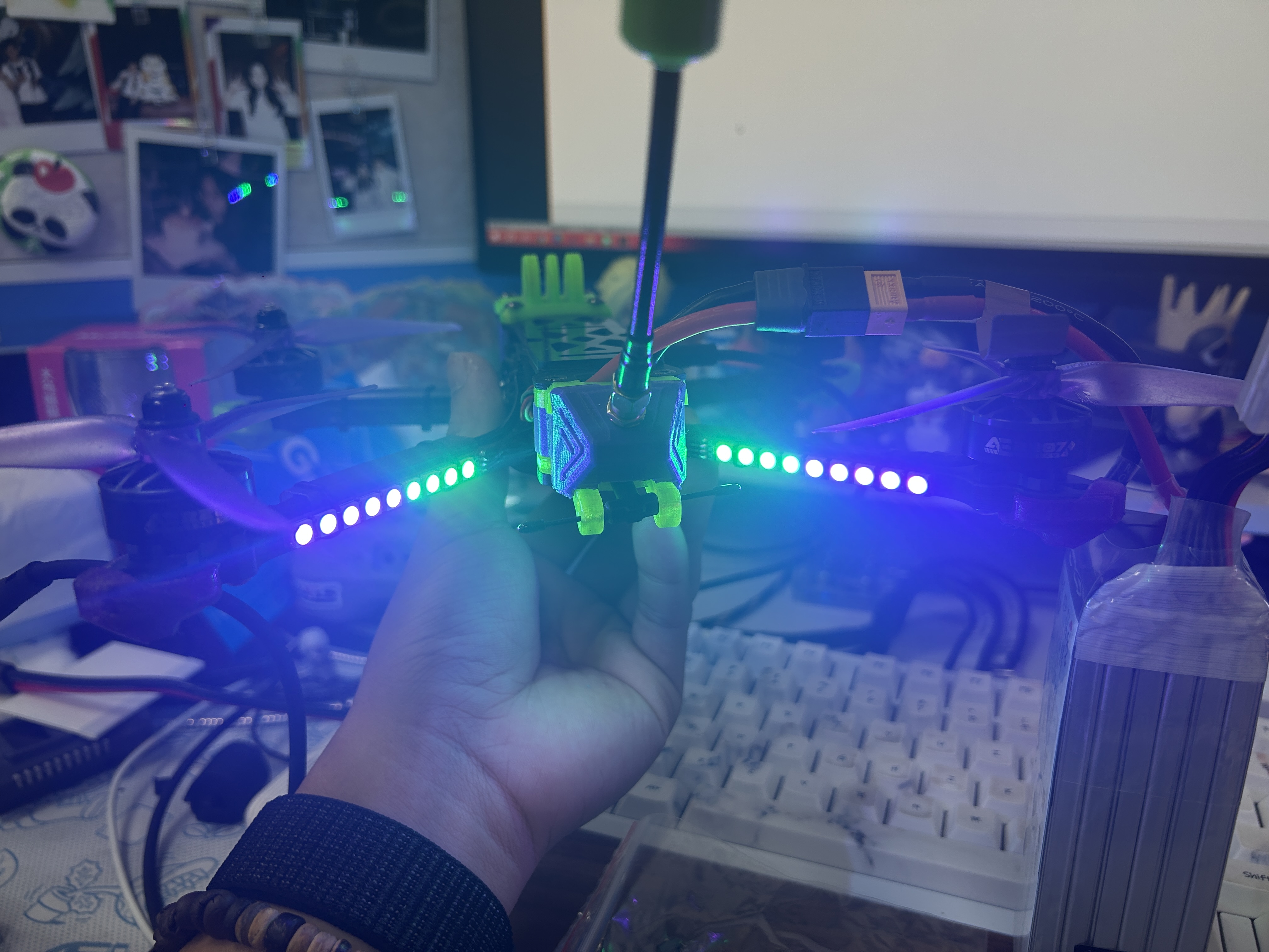 穿越机ws2821b灯条9位led灯带 - 立创开源硬件平台