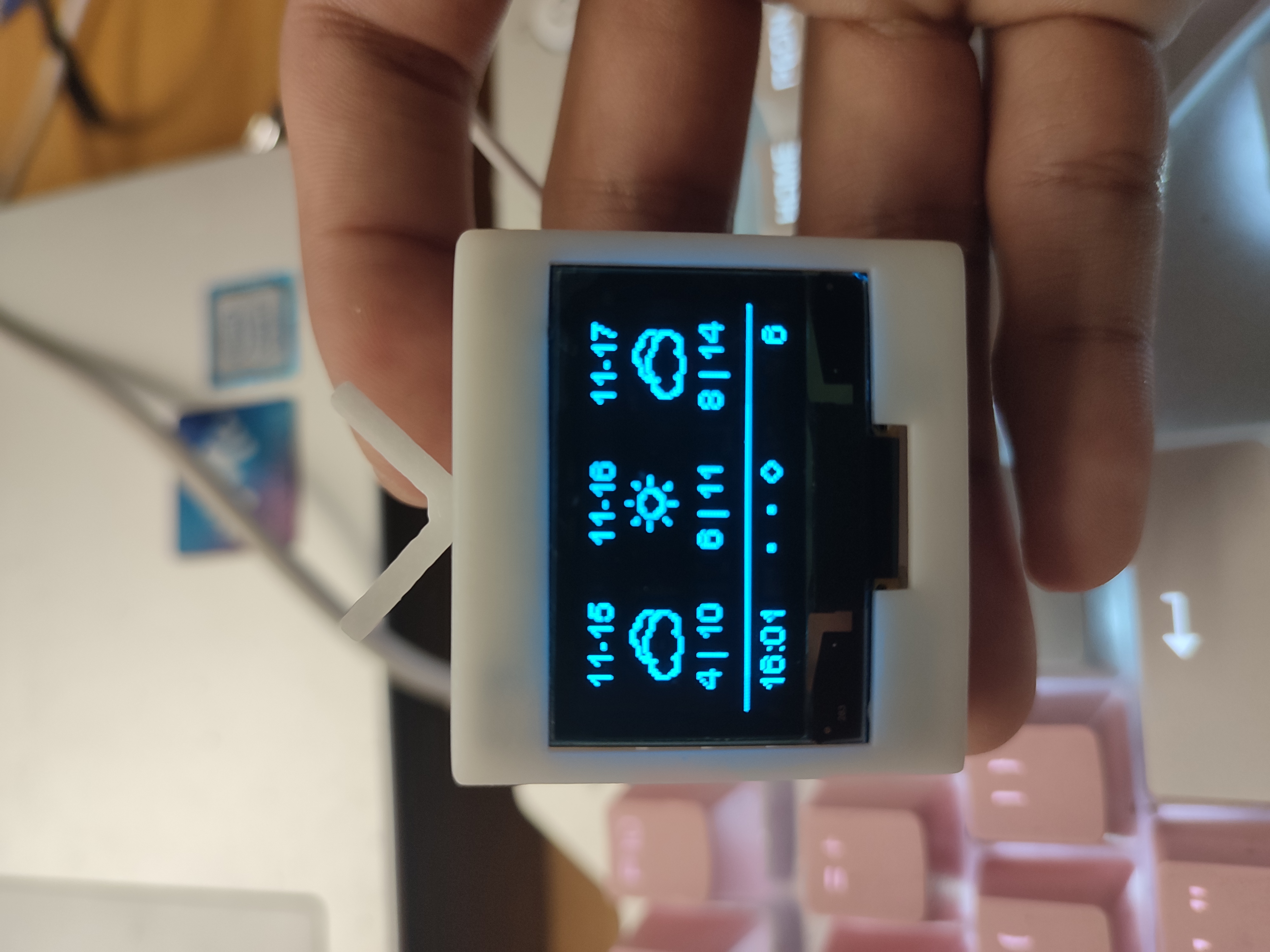 esp8266天气时钟 - 立创开源硬件平台