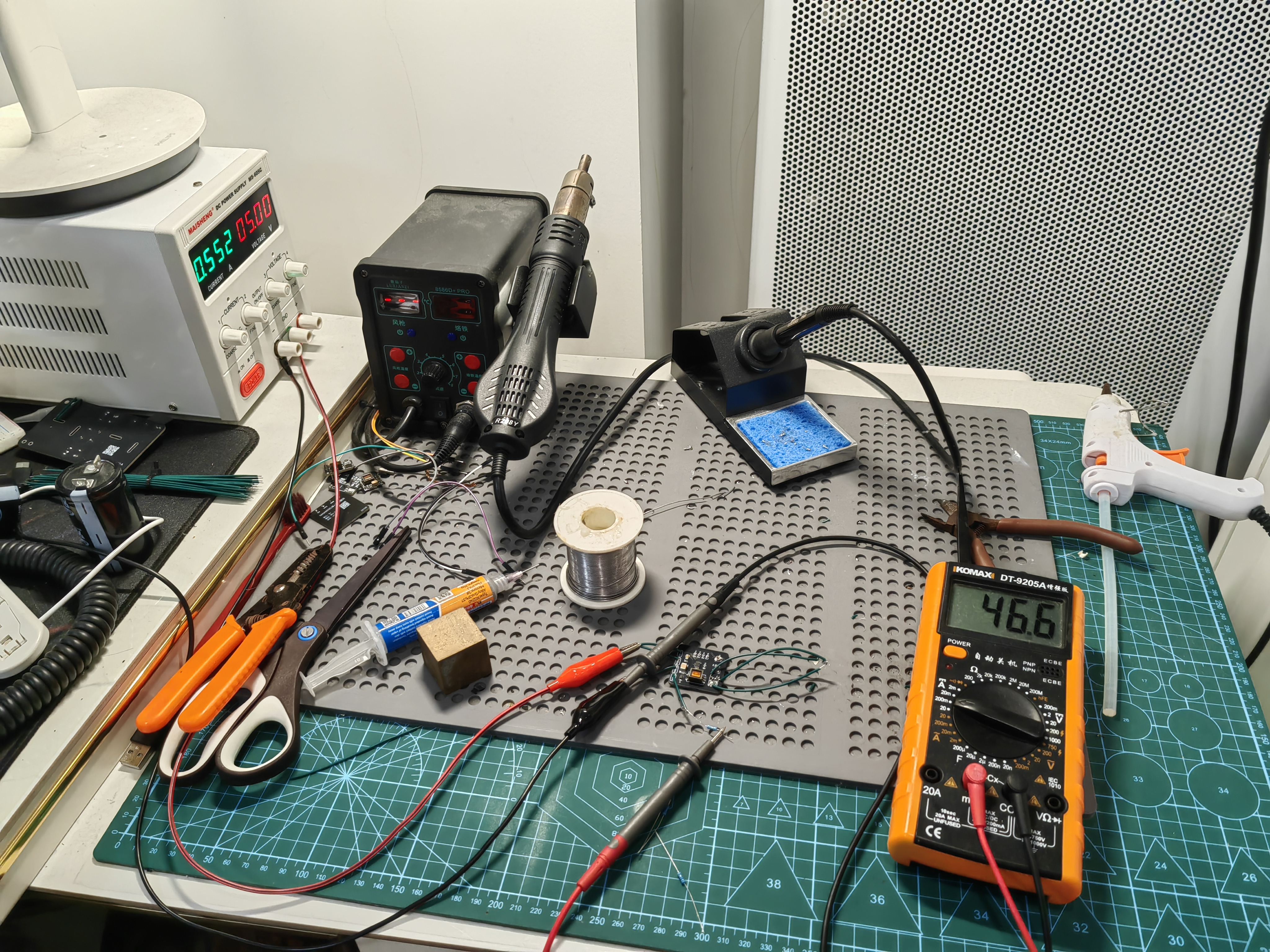 土方法测电流，仅供参考