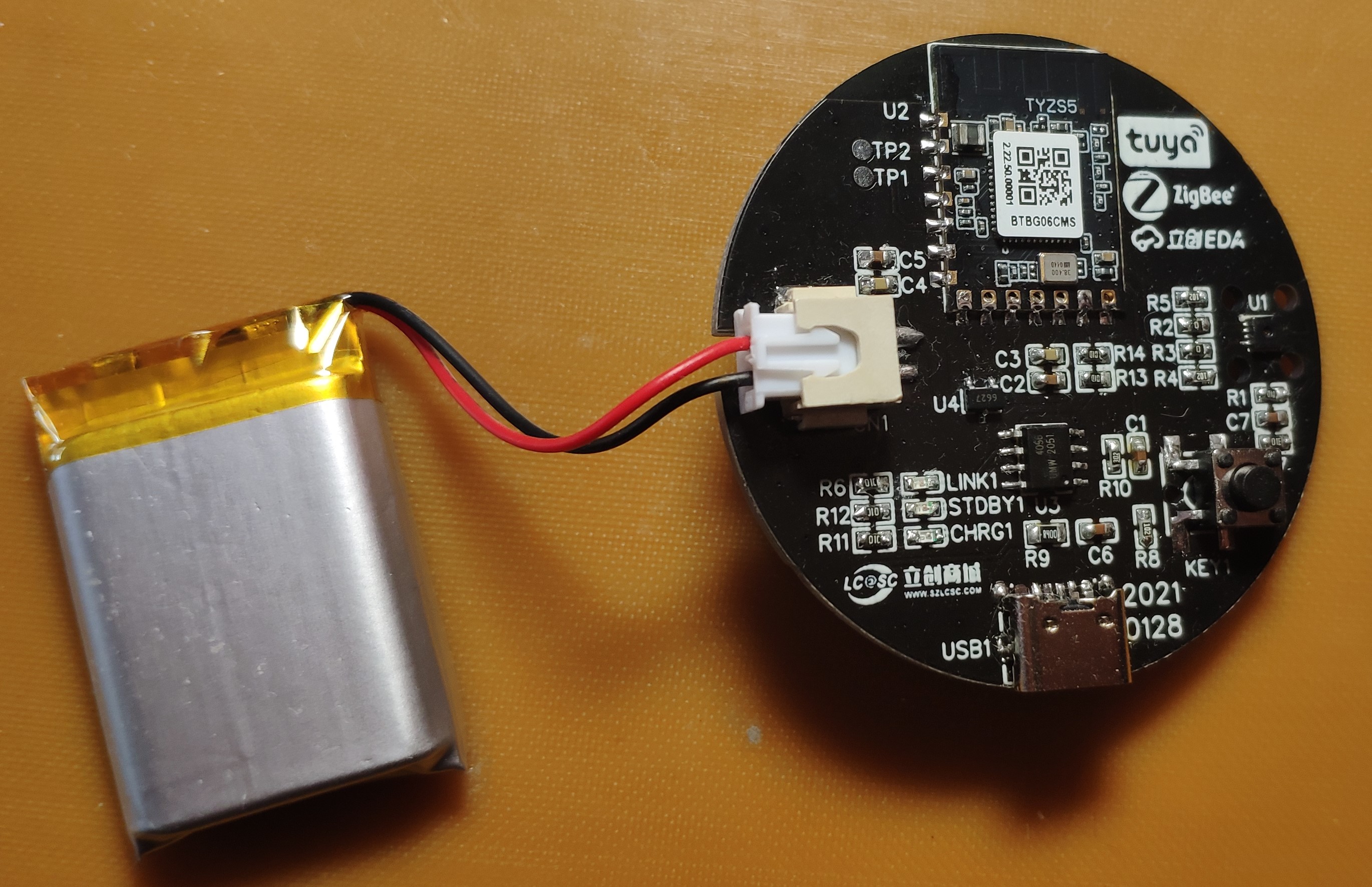 涂鸦智能涂鸦zigbee温湿度传感器471069r