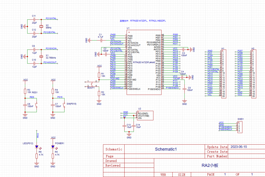 RA2小板原理图  