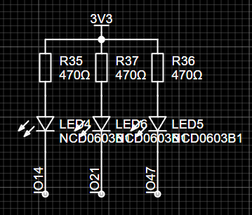 led