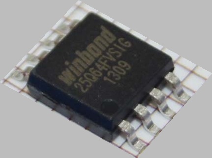 W25Q64FVSSIG-实物图