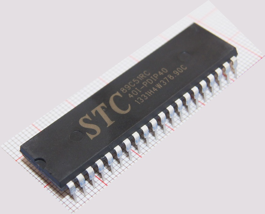 STC89C51RC-40I-PDI-实物图