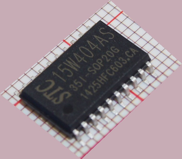 STC15W404AS-35I-SOP20-实物图